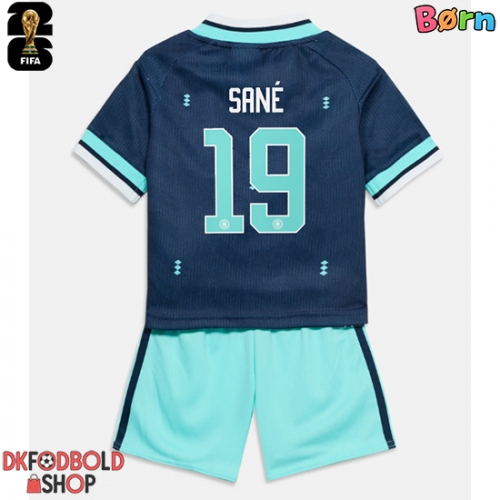 Tyskland Leroy Sane #19 Udebanesæt Børn VM 2026 Kort ærmer (+ korte bukser)